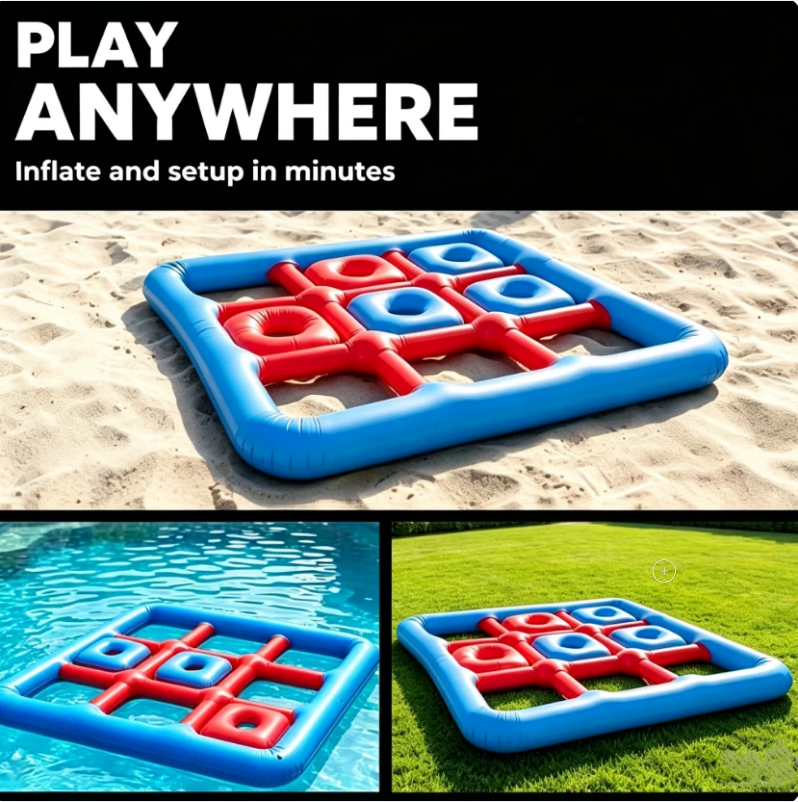 Floating Pool Game with Chipping Mat & Soft Balls