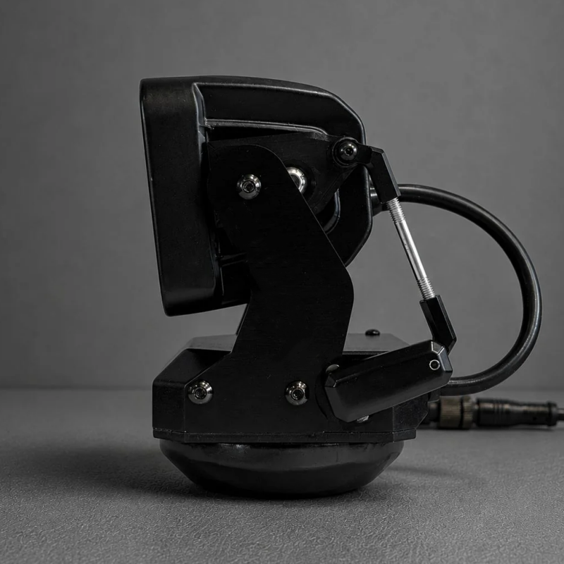 Remote-Controlled Rotating Light with 4,800 Lumens & IP67 Rating