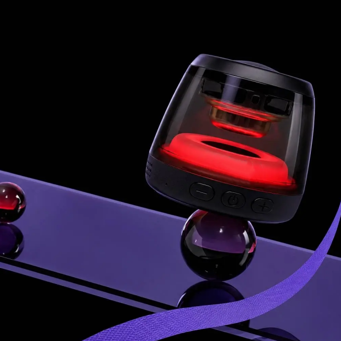 Portable Magnetic Bluetooth Speaker with RGB Lights