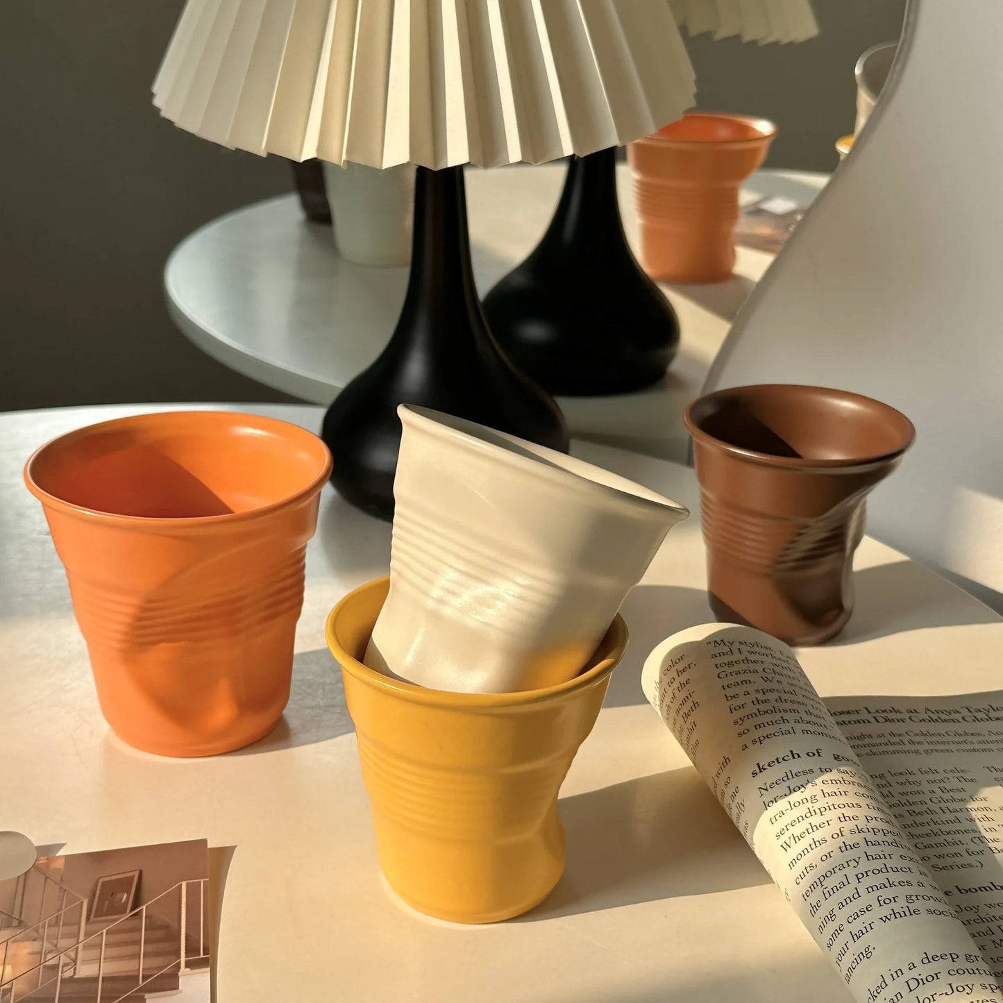 Minimalist Hand-Thrown Ceramic Mug