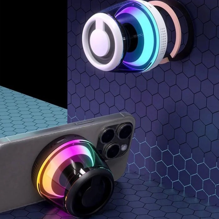 Portable Magnetic Bluetooth Speaker with RGB Lights