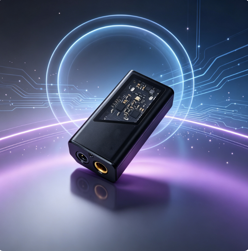 Portable DAC Dongle with Dual DACs & 4.4mm Output