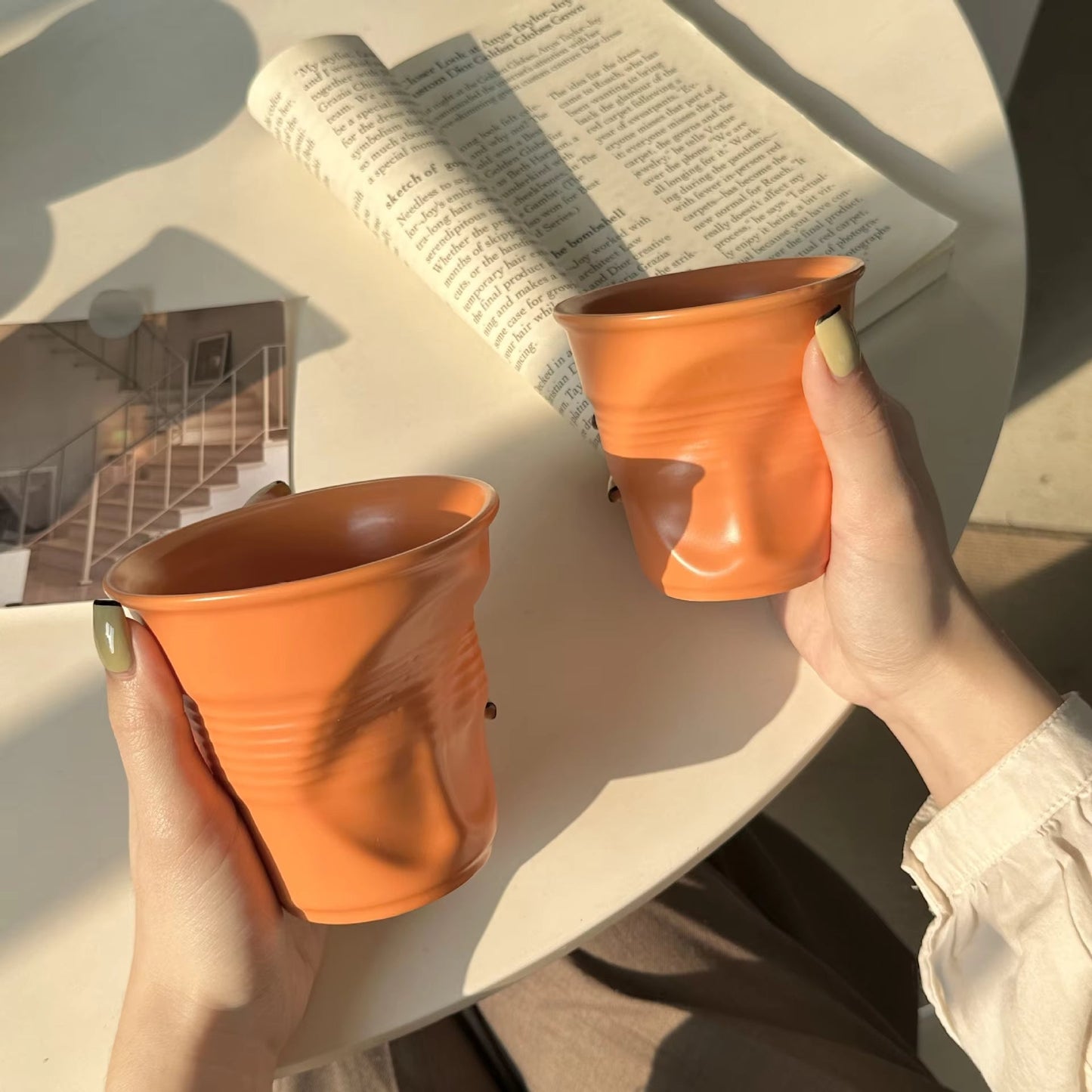 Minimalist Hand-Thrown Ceramic Mug