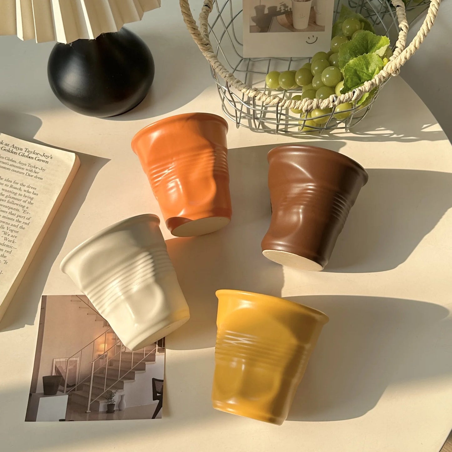 Minimalist Hand-Thrown Ceramic Mug