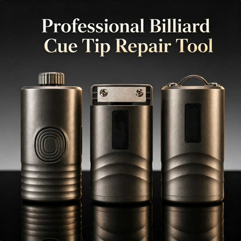 3-Piece Pool Cue Tip Repair Tool Set