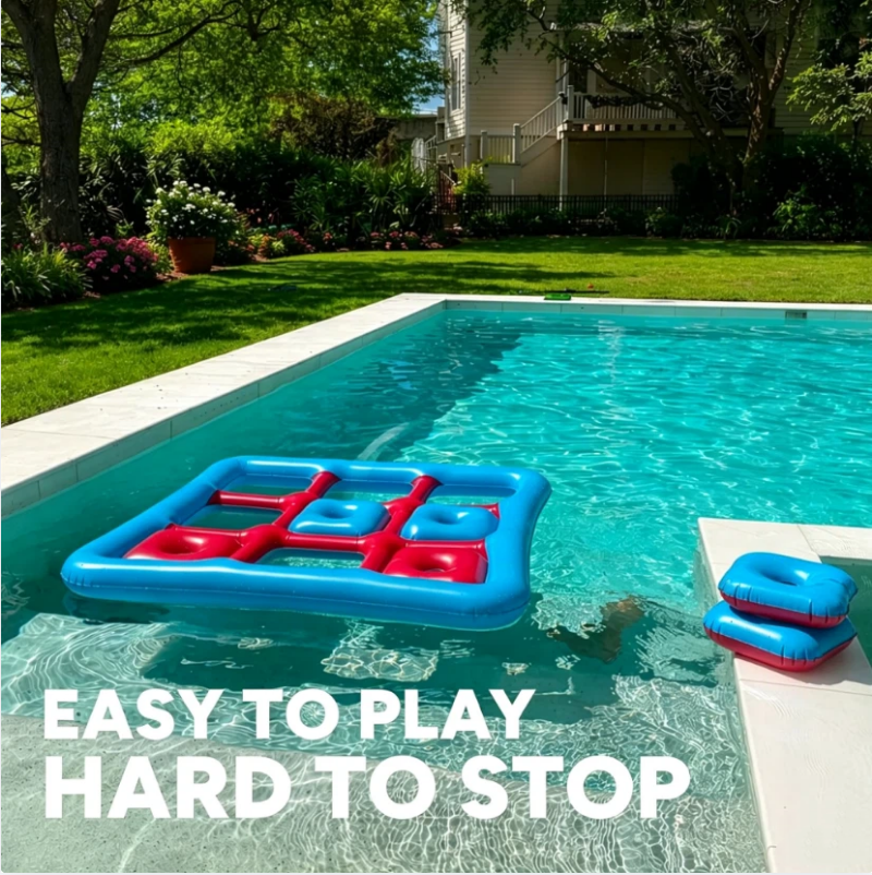 Floating Pool Game with Chipping Mat & Soft Balls